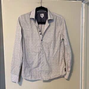 Armani Junior Geometric black and White Shirt 14 years